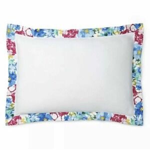 Ralph Lauren ASHLYN LIZBETH Standard Sham Floral‎ Flower Blue Multi 20 X 28